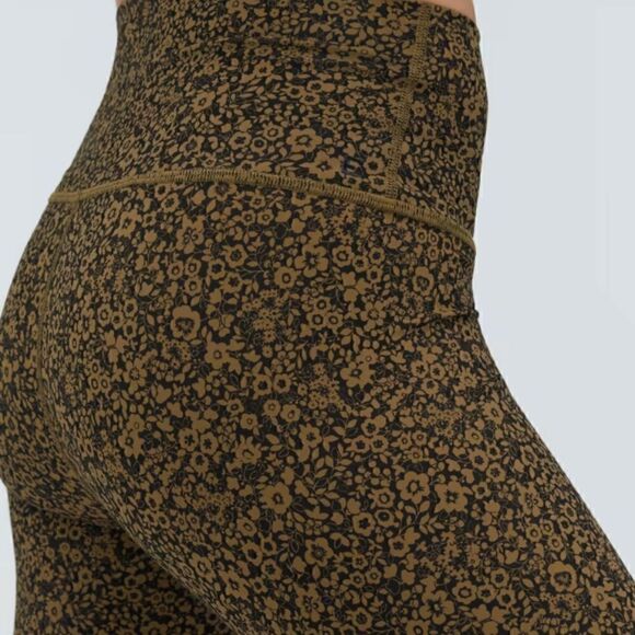Everlane The Perform Legging Black Breen Floral sz XXS - Picture 5 of 10